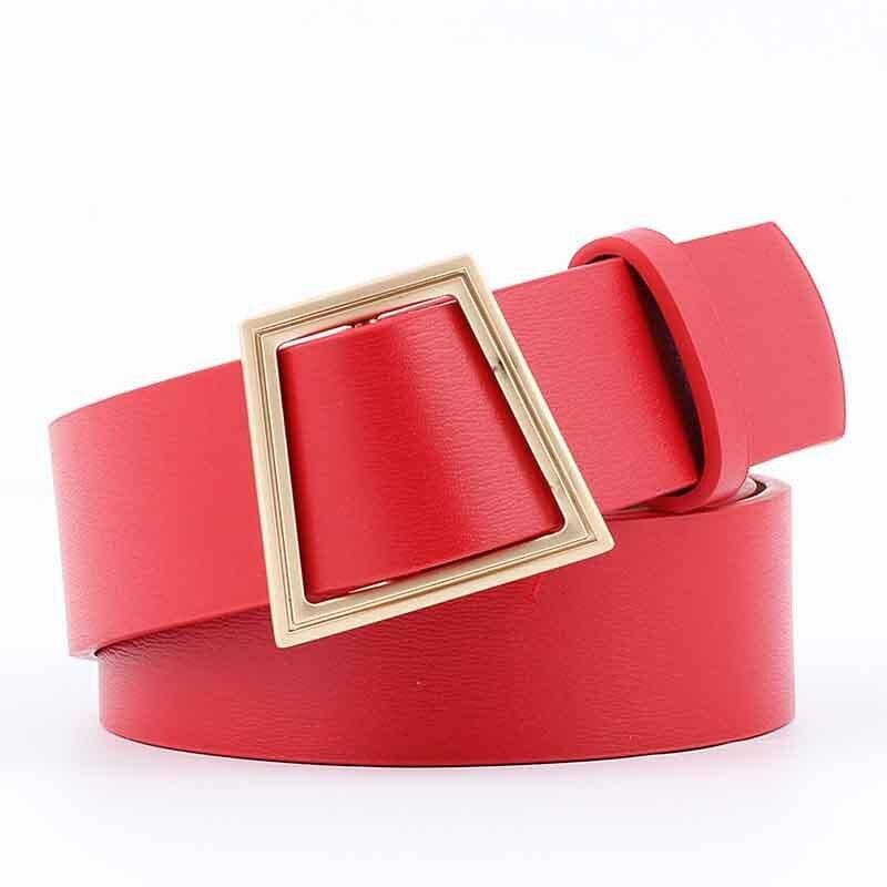 ceinture pin up rouge 820
